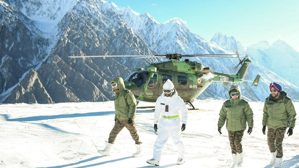 Indian Army Installs Optical Fibre Connectivity in Siachen and DBO