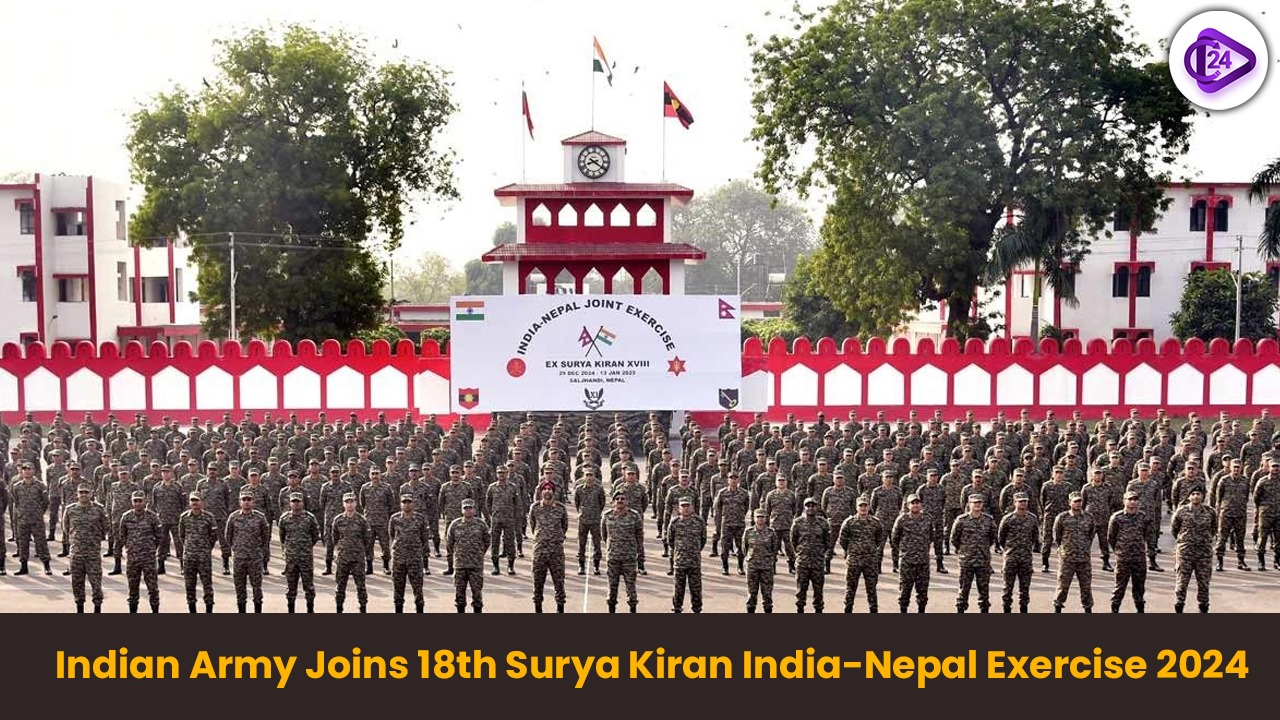 Indian Army Departs for 18th India-Nepal Joint Military Exercise SURYA KIRAN