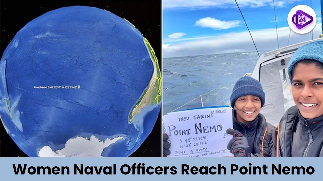 Women Naval Officers Reach Point Nemo: Graveyard of Satellites