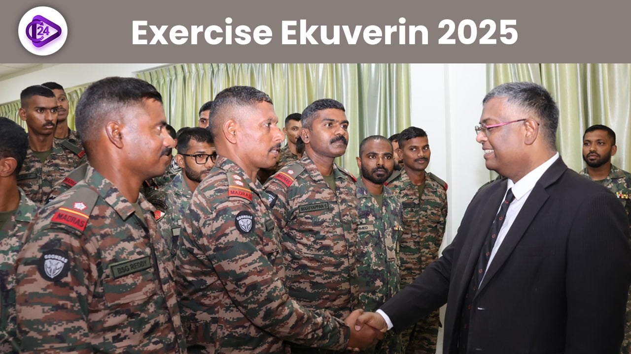 13th Edition of Ekuverin Military Exercise between India and Maldives 