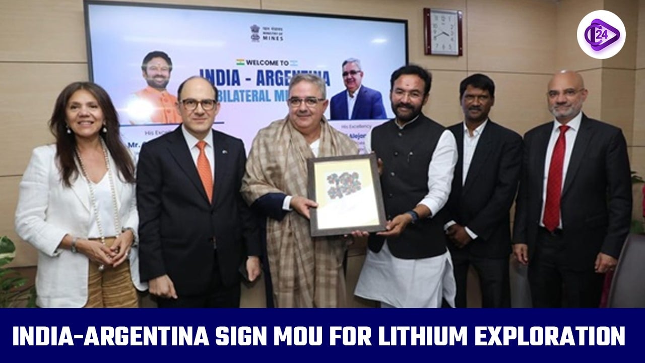 India and Argentina Strengthen Cooperation in Lithium Exploration and Mining with a MoU