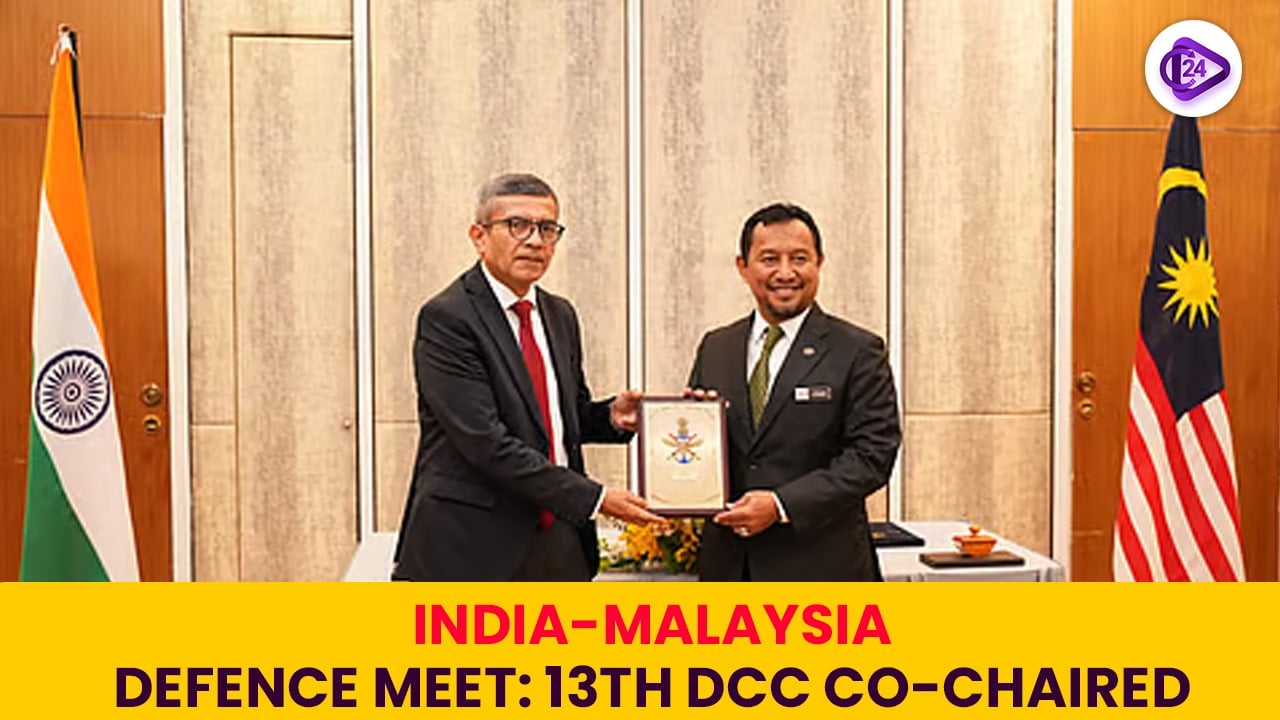 Defence Secretary Co-Chairs 13th Malaysia-India Defence Cooperation Committee Meeting