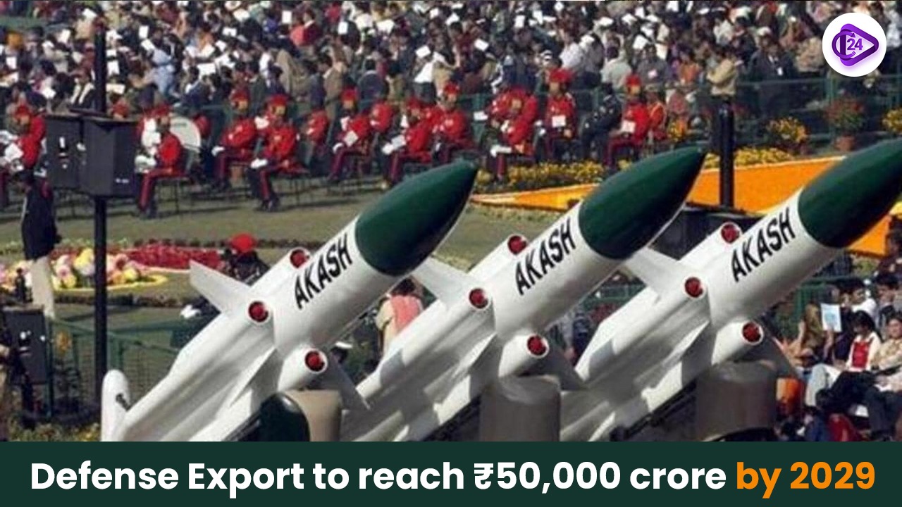 India Targets ₹50,000 Crore Defence Exports by 2029