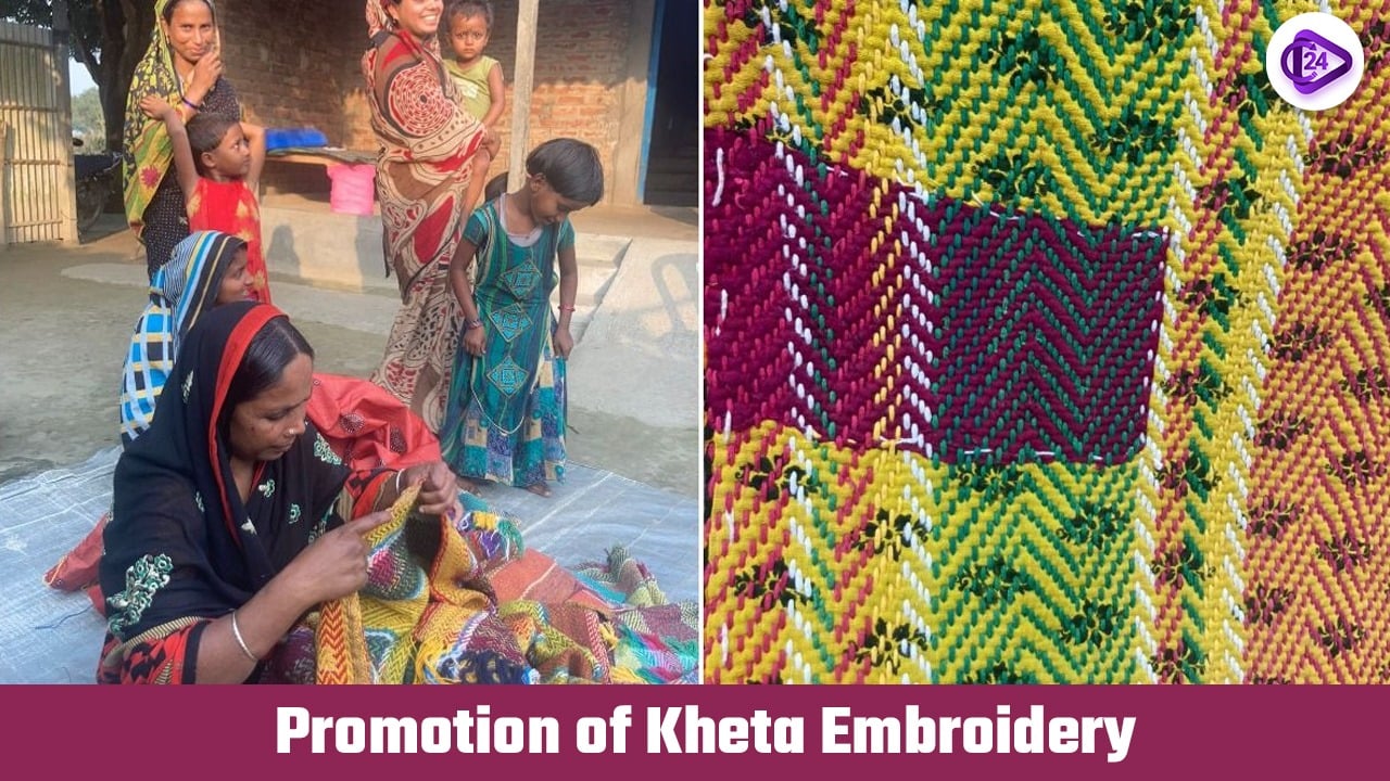 Promotion of Kheta Embroidery: Government Initiatives for Handicrafts Promotion