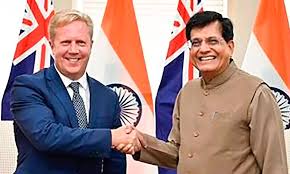 India – New Zealand Announce Launch of FTA Negotiations