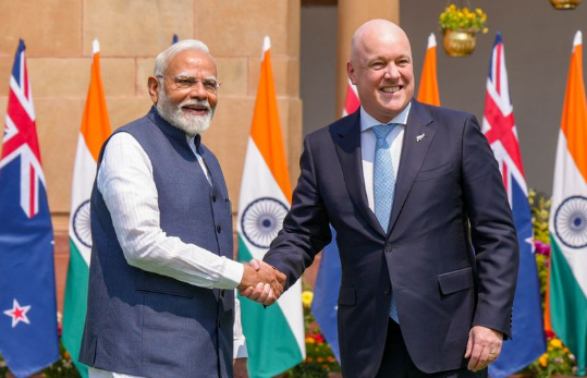 India and New Zealand to Institutionalise Defence and Security Cooperation