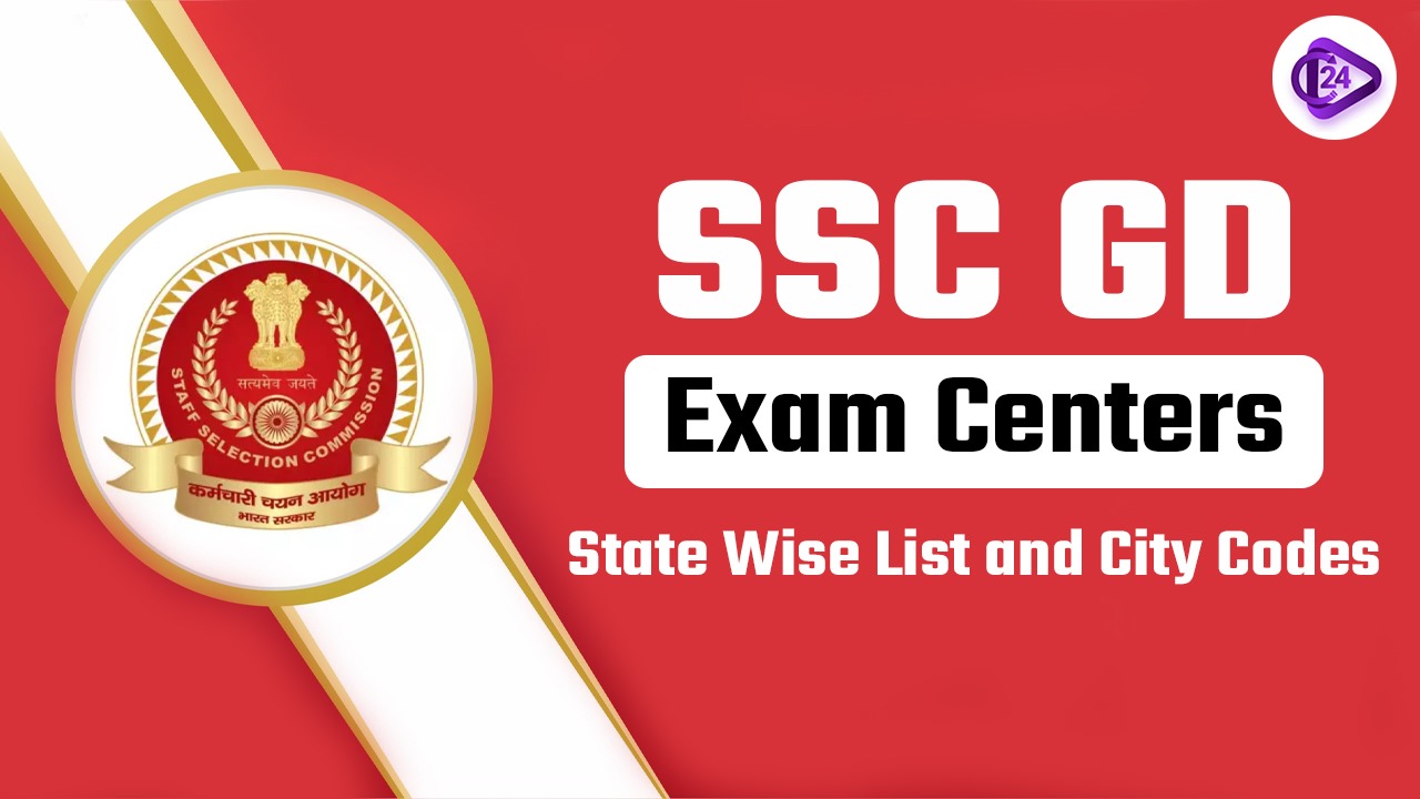 SSC GD Exam Centers 2025 